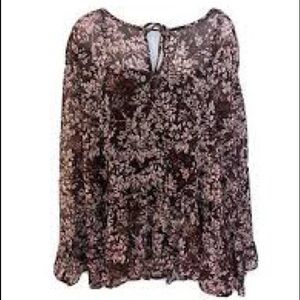 💜 SELF ESTEEM Long Sleeve Blouse 🧡